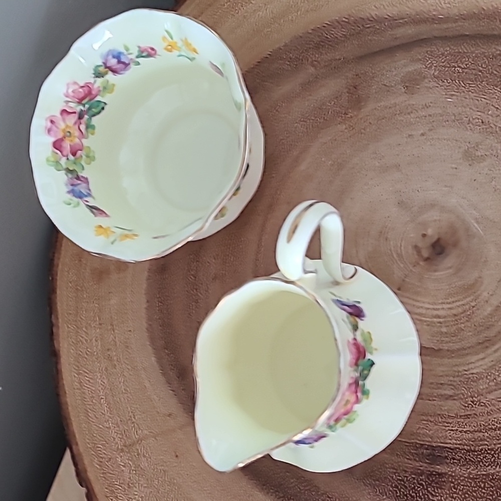 Vintage *RARE* Royal Worcester and Paragon espresso set EUC - Picture 9 of 13
